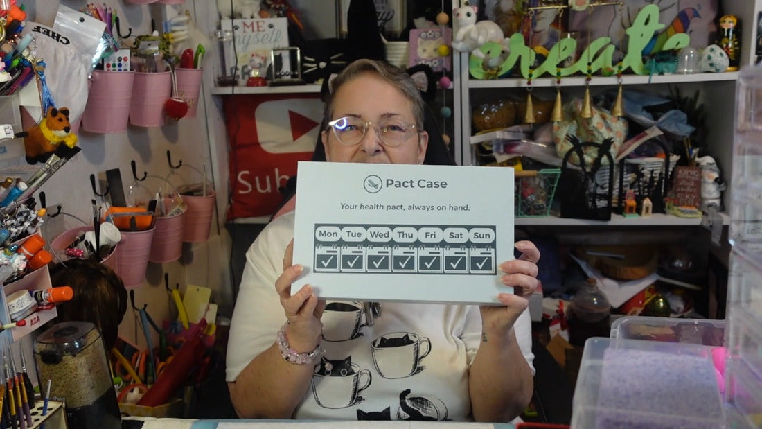 Double-Clasp Pill Organizer: Defending Against Curious Cats | Michelle's Pact Case Review