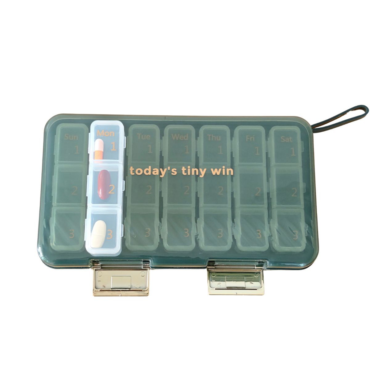 Pact Case Weekly & Travel Pill Organizer - Add a Custom Message