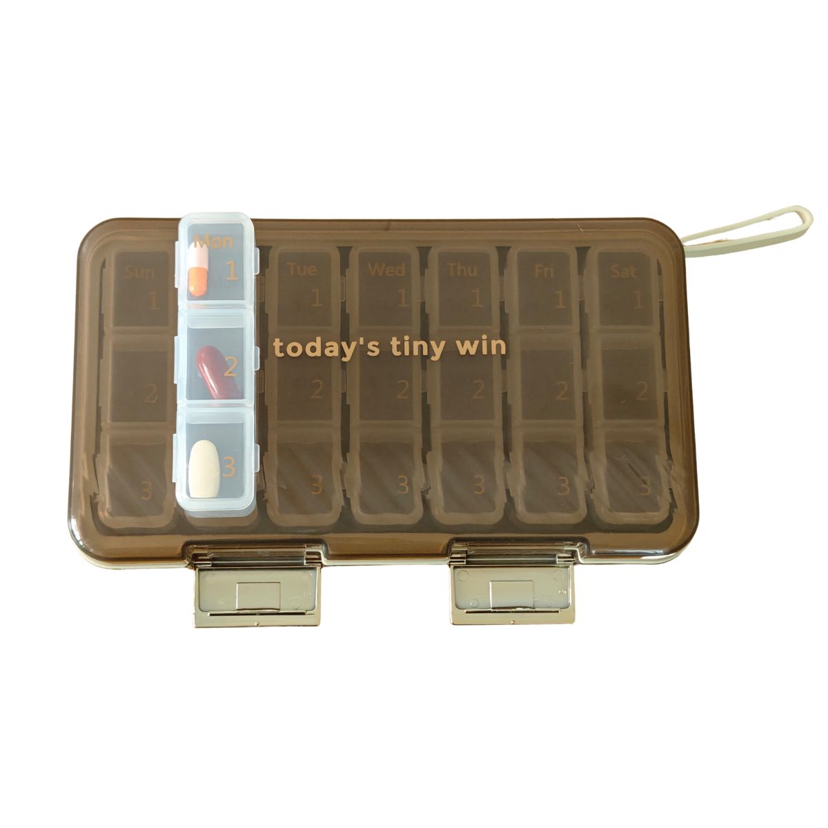 Pact Case Weekly & Travel Pill Organizer - Add a Custom Message